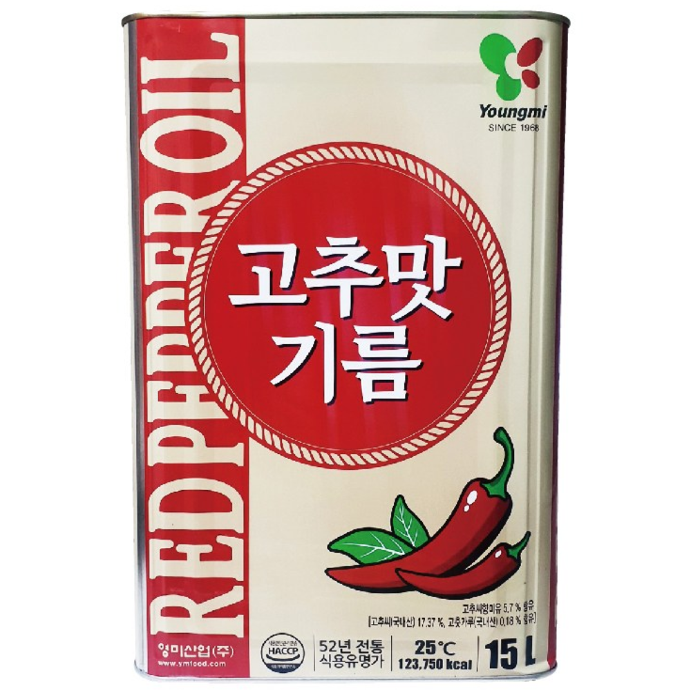 영미산업 영미 고추맛기름 15L 87,200원