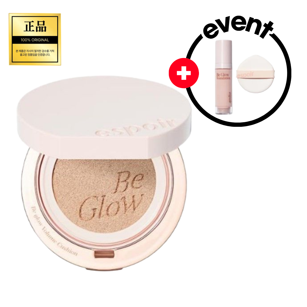 [본사 출고 정품] Special Gift!! 에스쁘아 비글로우 볼륨 단품기획+퍼프 (증정품:미니 파운데이션#웨딩 피치+비글로우 퍼프 1 개), 1개, 21호 아이보리+스페셜 기프트 47,900원