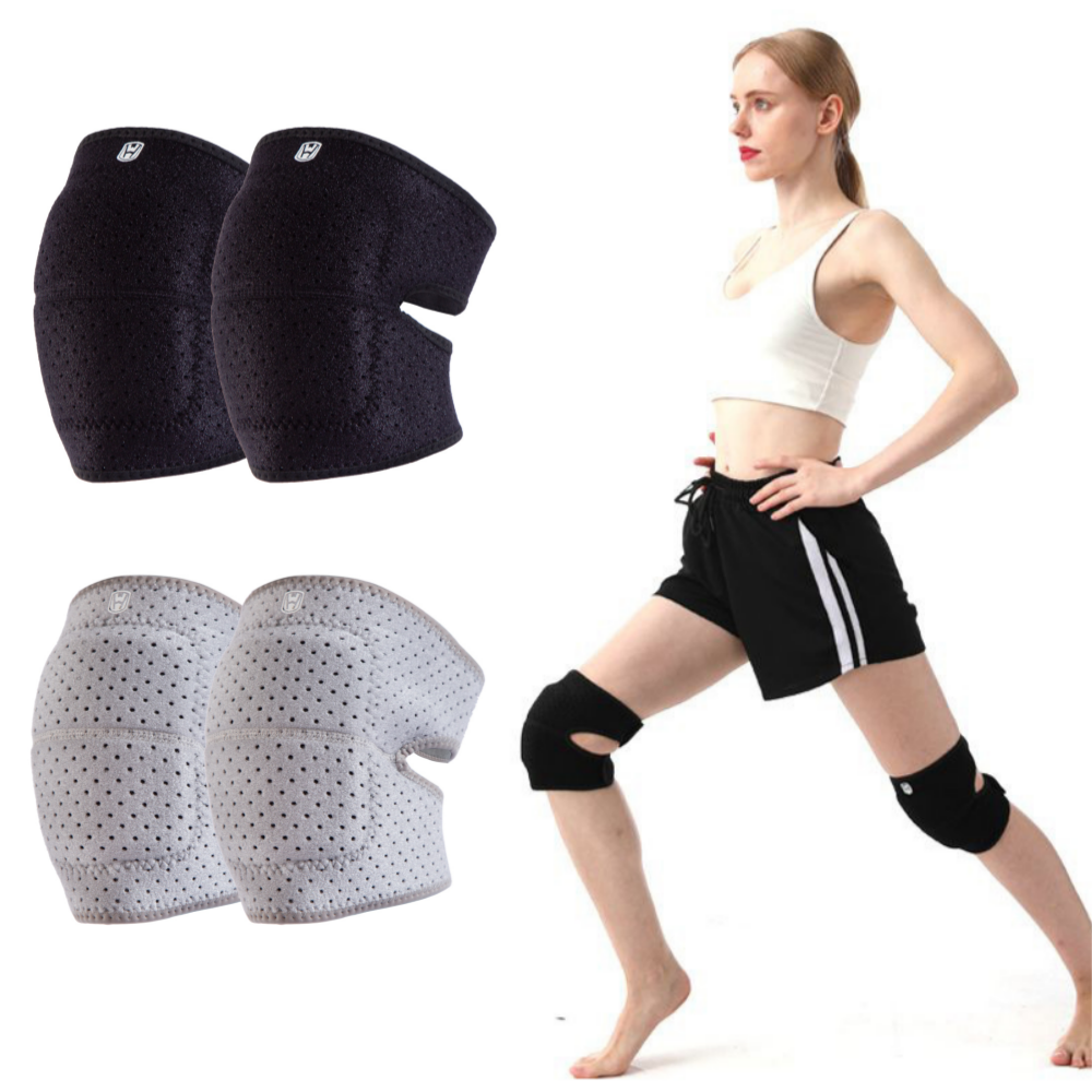 위런 고탄력 쿠션 무릎보호대 2개입, 블랙, 1세트 18,000원