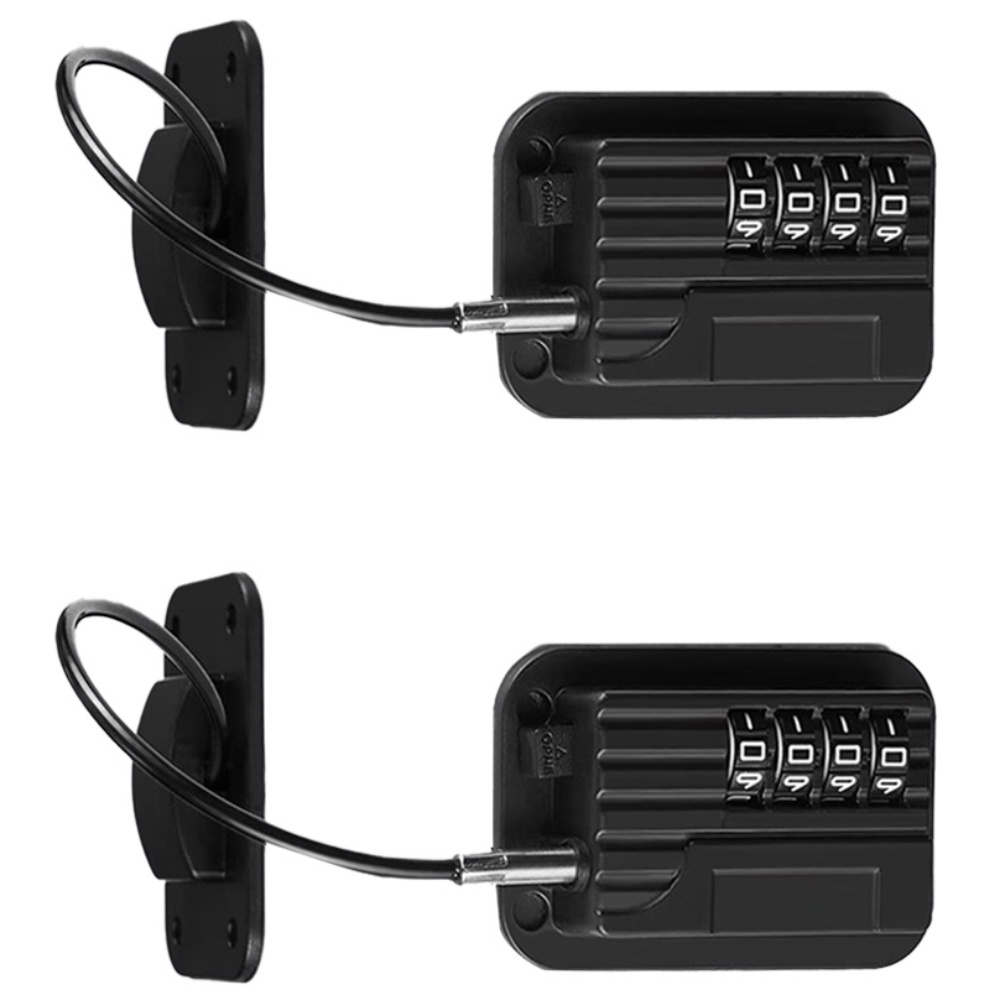 YAPOGI 냉장고 잠금장치 사물함 잠금장치 블랙, 블랙, 2세트 17,970원