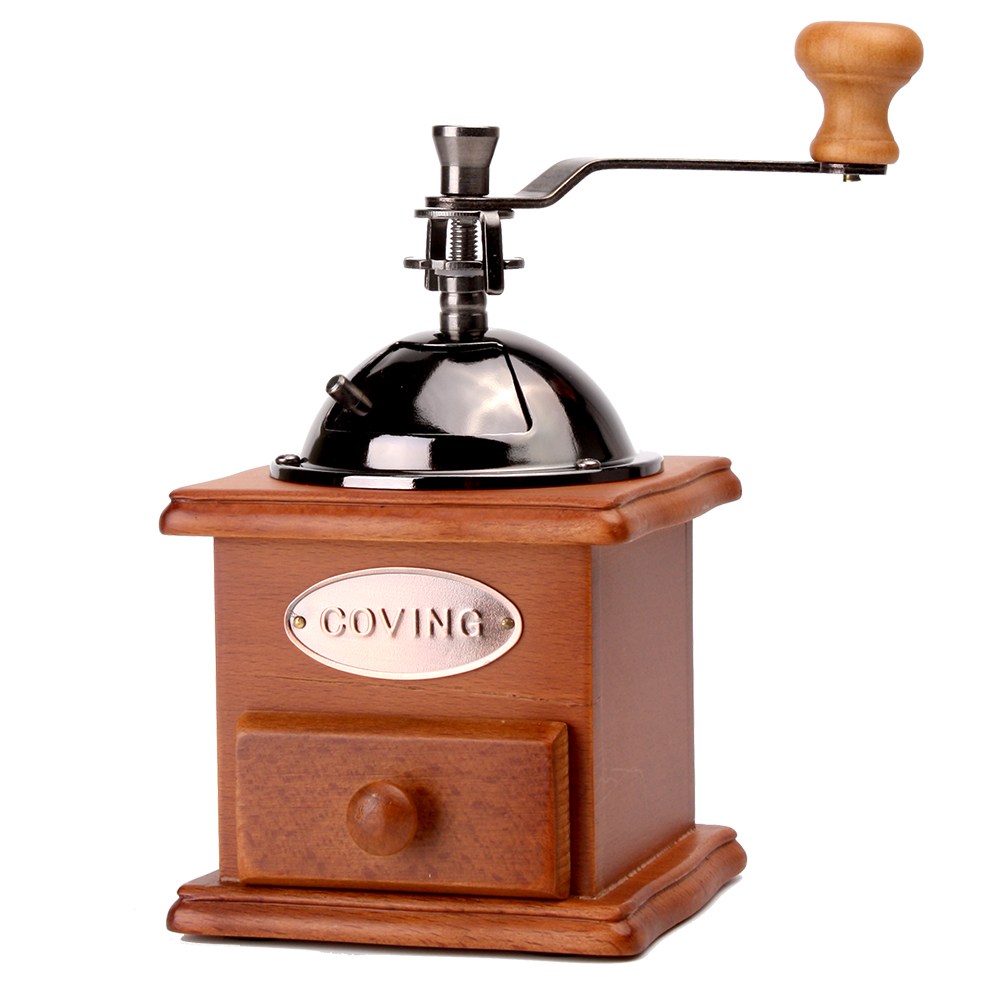 수동 커피그라인더 우드 서랍형 원두커피 핸드밀 커피분쇄기 14,400원