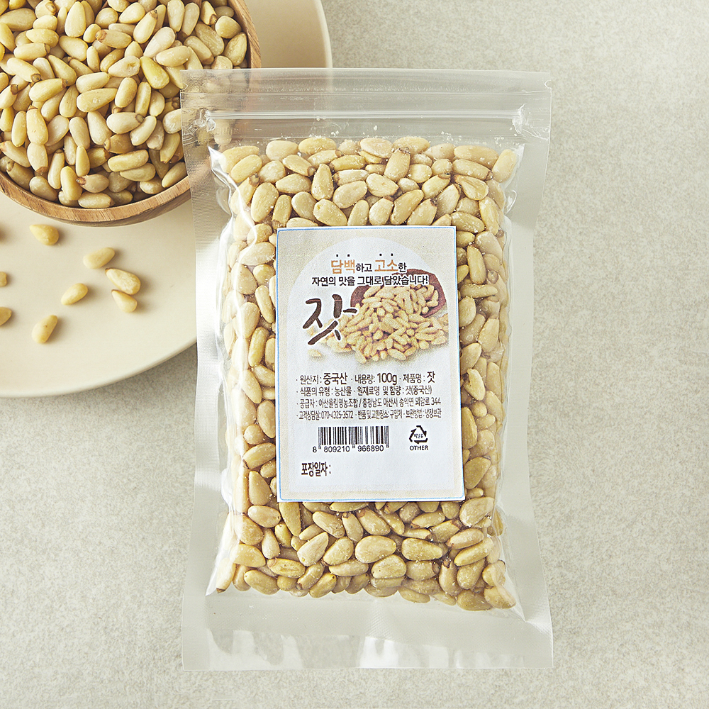 [로켓프레시] 아산율림영농조합 중국산 잣 11,900원