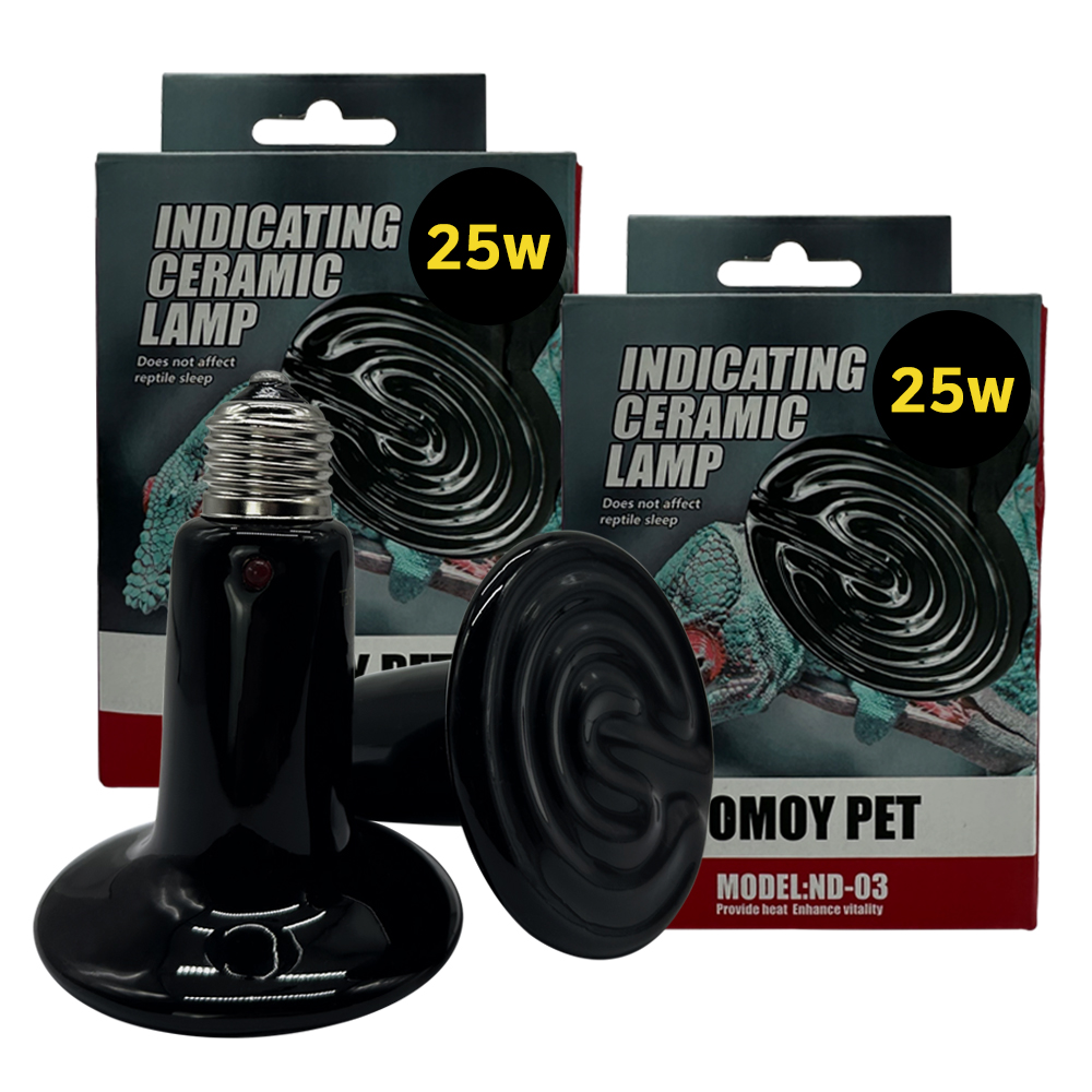 노모이펫 파충류 세라믹 히팅램프 인디케이터 플랫 25W ND-03 16,500원