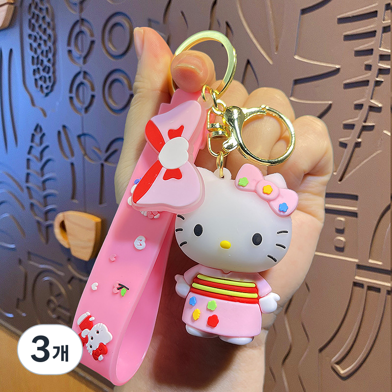 딱하루템 고급 헬로키티 키링 2026 신상 캐릭터 열쇠고리 가방키링 25,900원