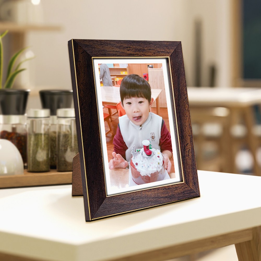 스마트폰 사진인화 결혼 가족 졸업 사진인쇄 주문제작 (사진인화 + 인테리어액자) 6,300원