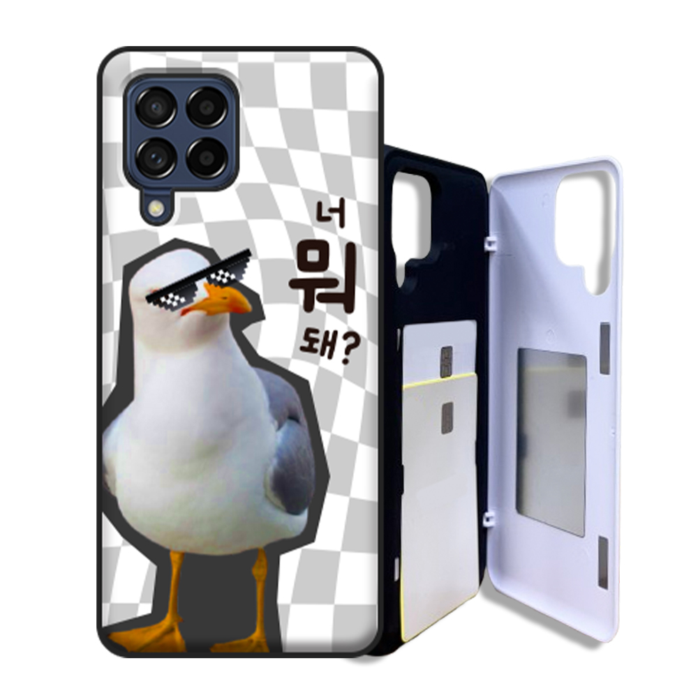 휘케이스 시크애니멀 갤럭시 점프2 퀀텀3 퀀텀4 카드 2장 수납 마그네틱 도어범퍼 케이스 17,900원