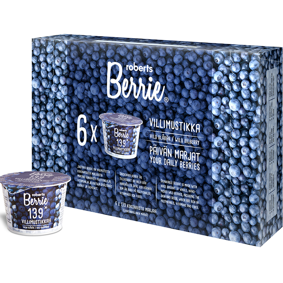 로버츠베리에 빌베리 주스, 100ml, 6개 33,900원