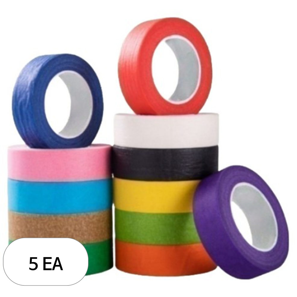 엘로템즈 디자인 종이 마스킹 테이프 12종 세트 10mm x 13m 72,860원