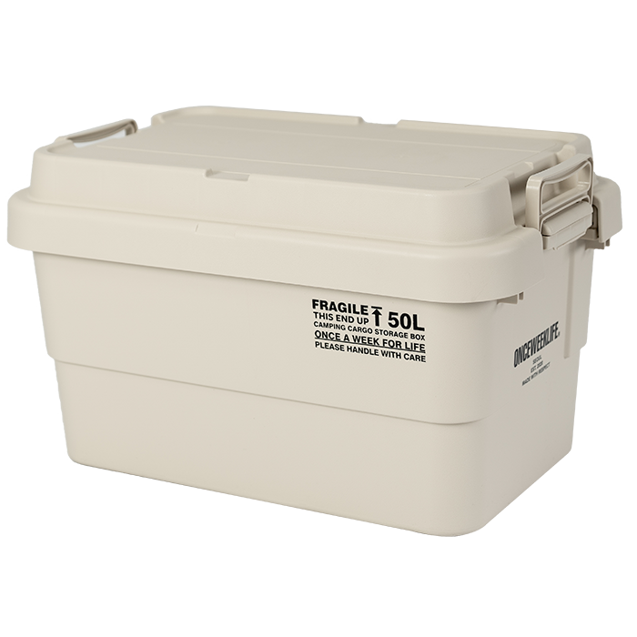원스위크라이프 캠핑 스태킹 카고 박스 플랫타입, 베이지 38,900원