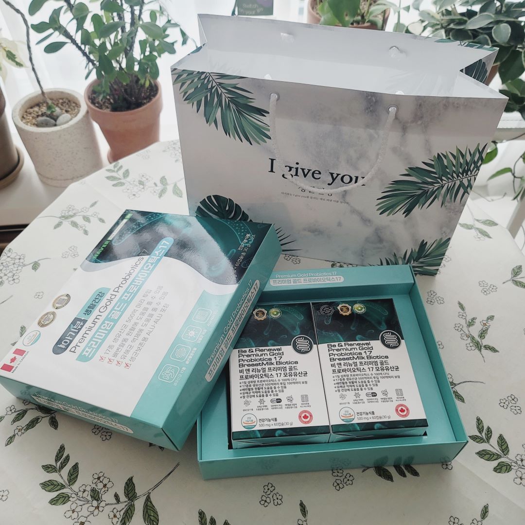 [건강기능식품 선물세트] 4개월분 갱년기 프로바이오틱스 17 모유 덴마크 유산균 캐나다 172,000원