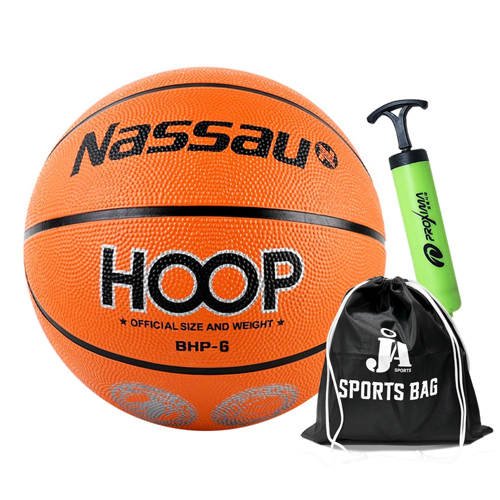 낫소 후프 농구공 세트, 1세트, 농구공1개+펌프1개+가방1개 20,900원