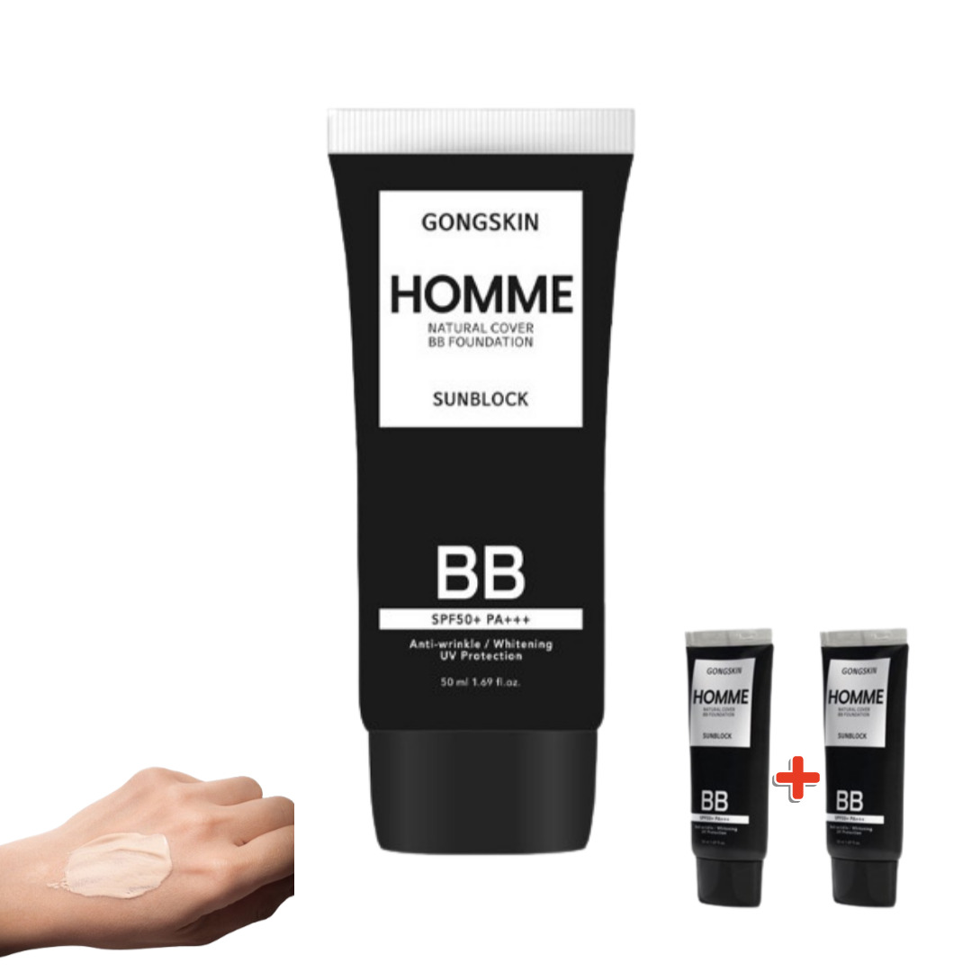 공스킨 옴므 내추럴 선크림 BB 파운데이션 12,000원