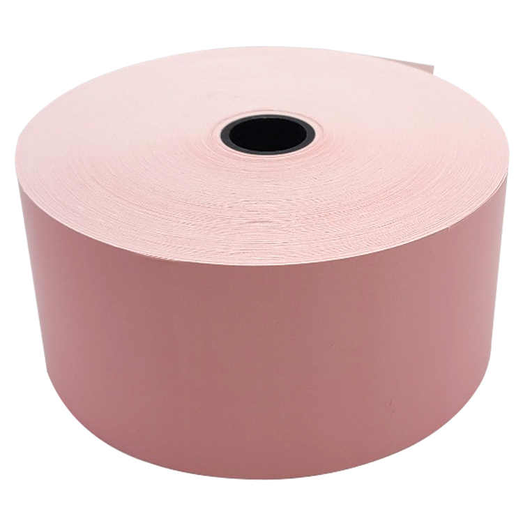 <당일출고>[한솔] 감열지 57x120 지관17mm (분홍색/1롤) BPA-FREE 순번용지 순번대기표 Hansol 5,000원