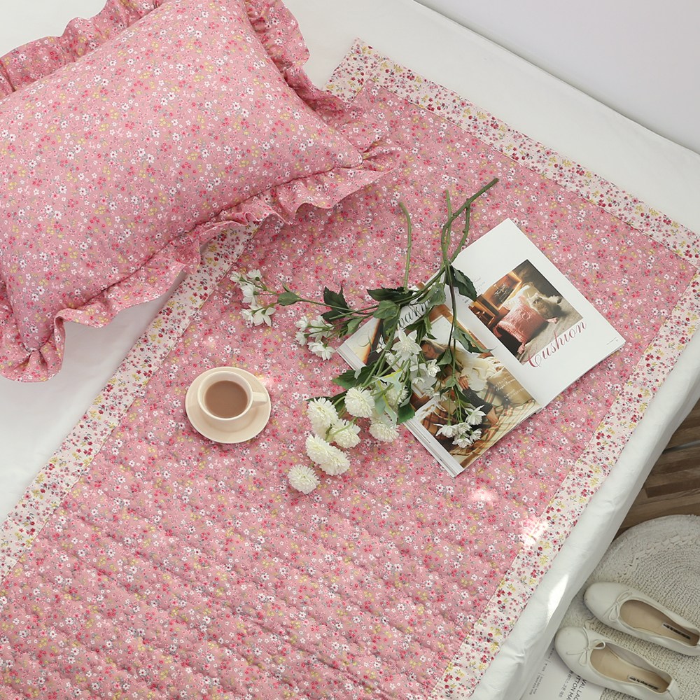 쉐리잔꽃 30수 광목면100% 소파패드 미끄럼방지 사계절 (돌소파패드, 3인, 4인) 쇼파매트 36,100원