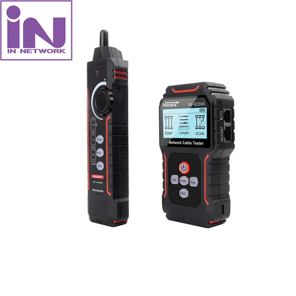 인네트워크 IN-NF8209S 멀티랜테스터기 와이어트레커 QC/POE길이/단선체크 125,700원