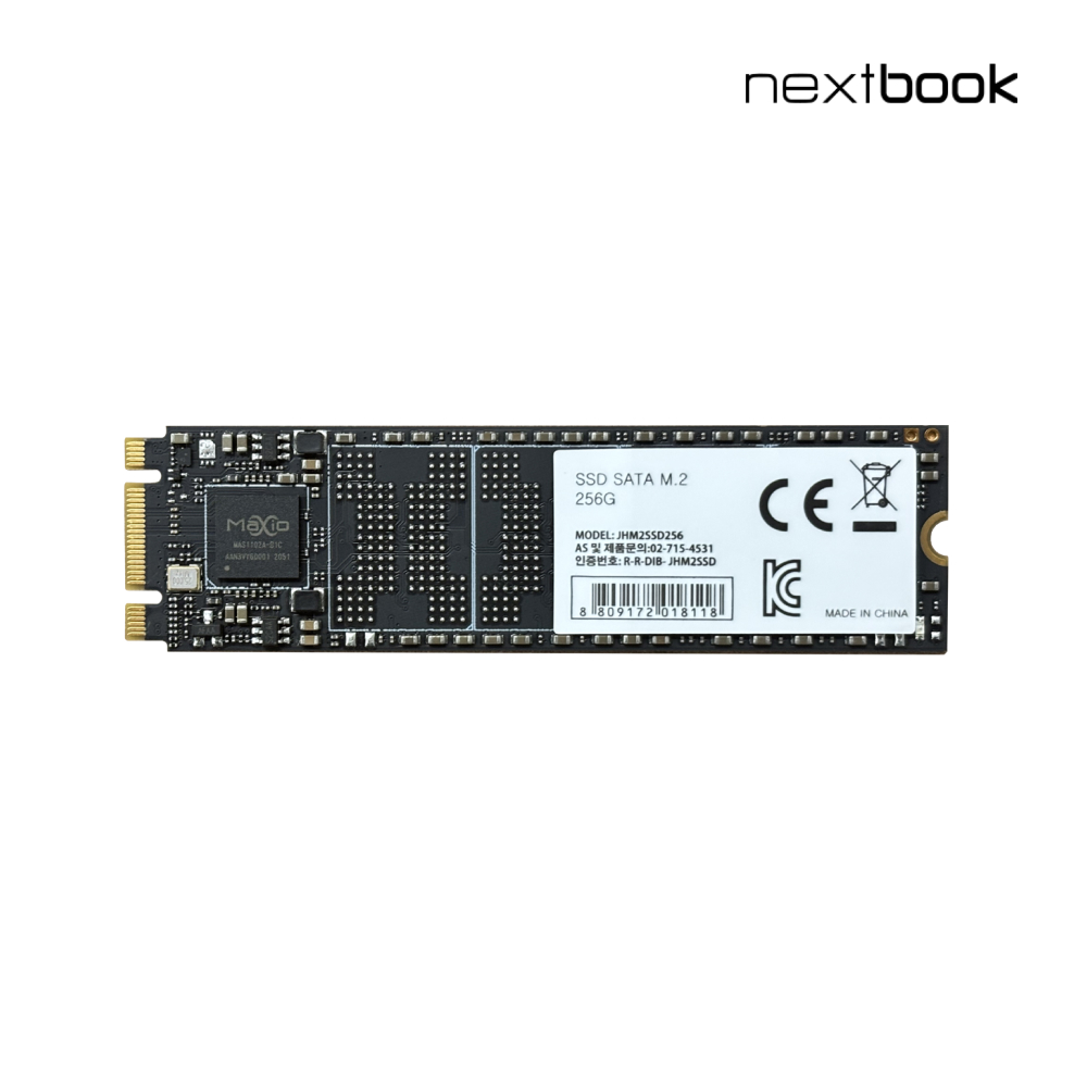 넥스트북 M.2 SATA SSD 메모리 512GB, NEXTBOOK M.2 SATA SSD, 512GB 130,000원