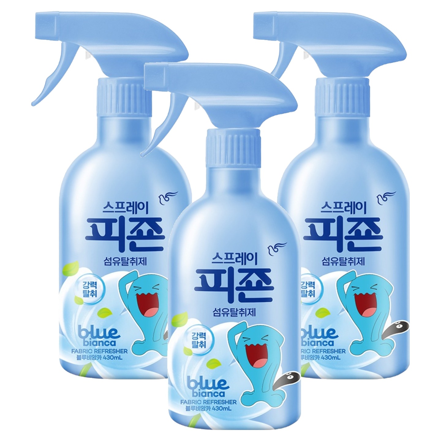 피죤 스프레이 강력 섬유탈취제 블루비앙카, 430ml, 3개 14,070원