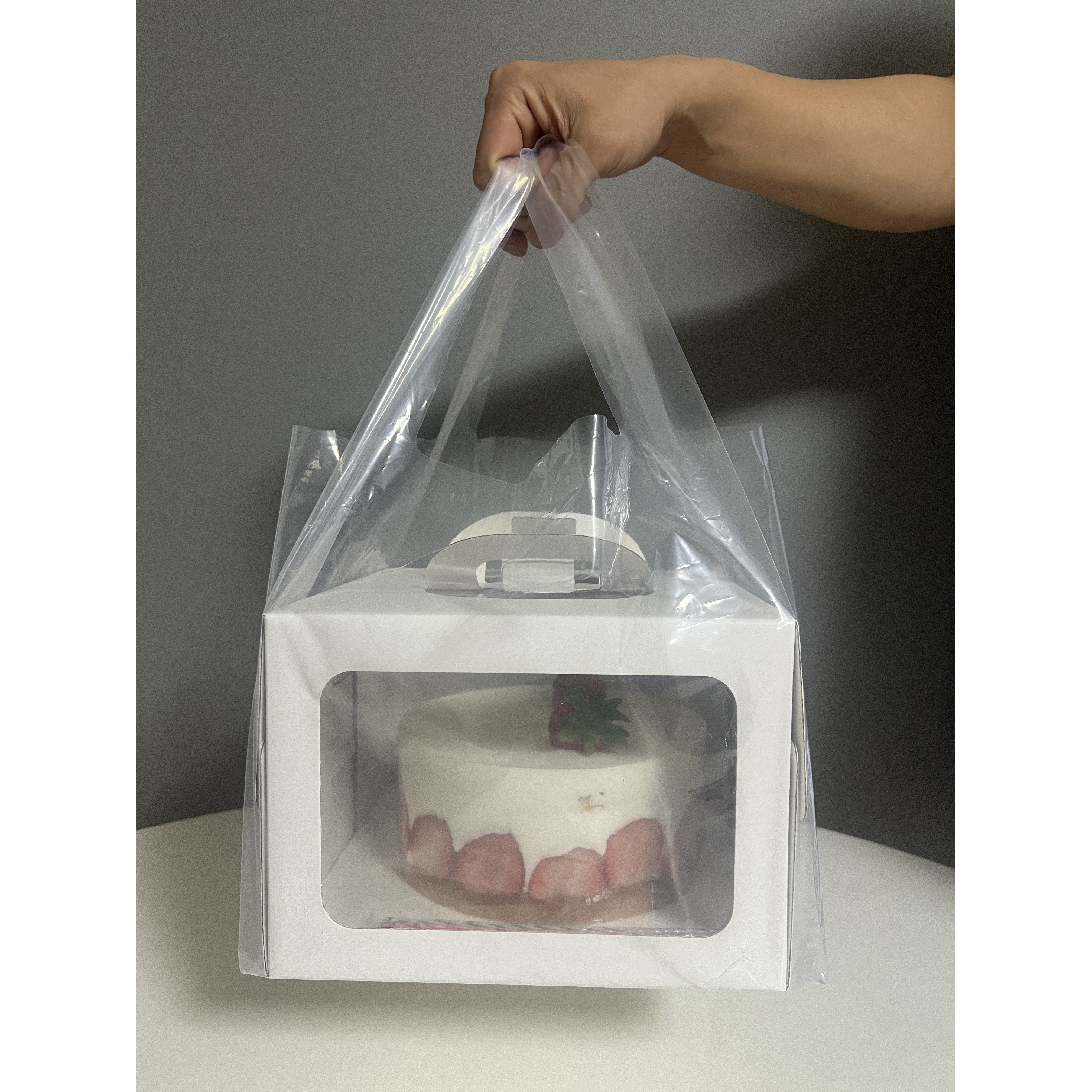 [비닐company] PE투명 무지 케이크비닐 봉투 쇼핑백 14,490원