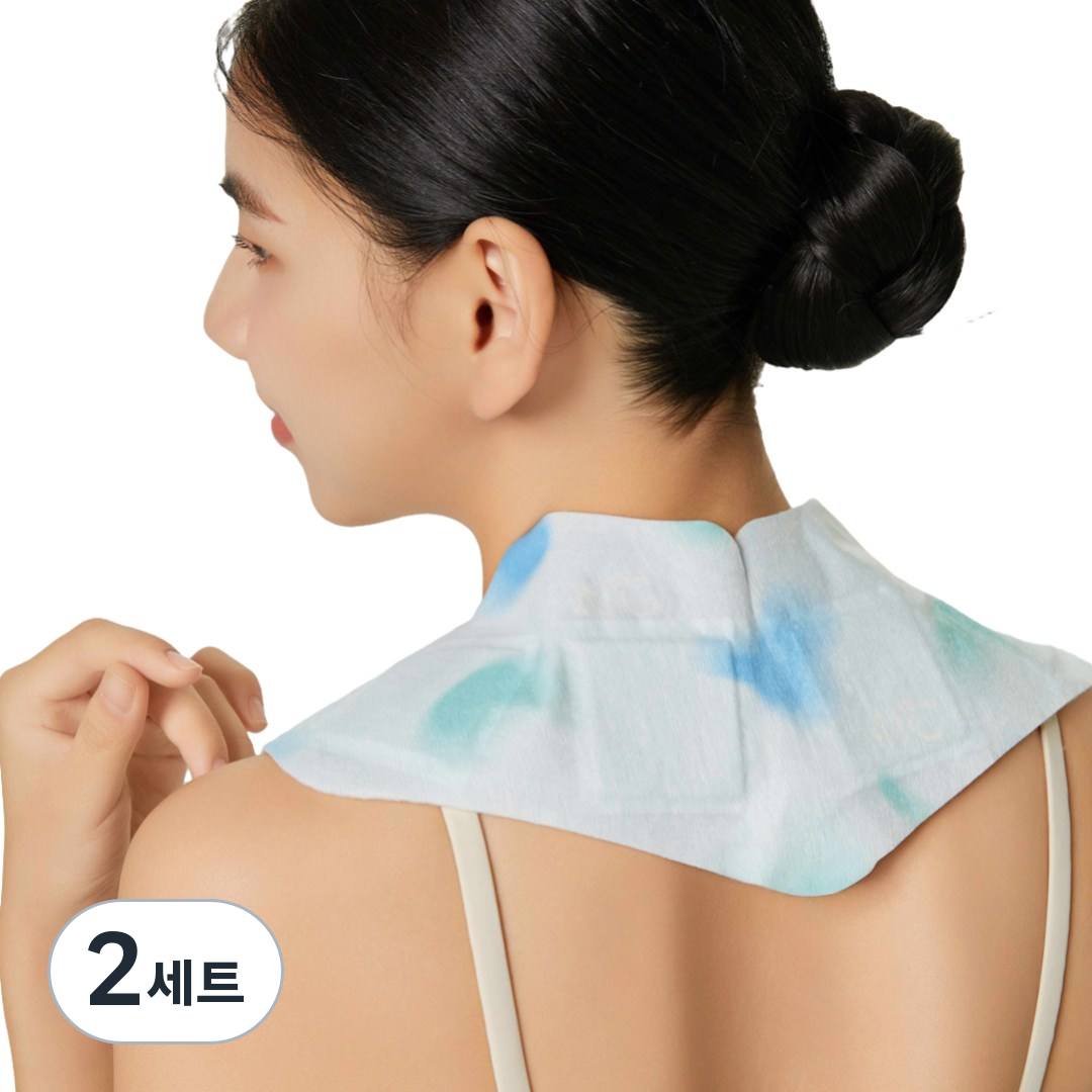 힐링스팀 초경량 어깨핫팩 목핫팩 승모근 어깨찜질 온열밴드 (개별포장), 2세트 19,900원