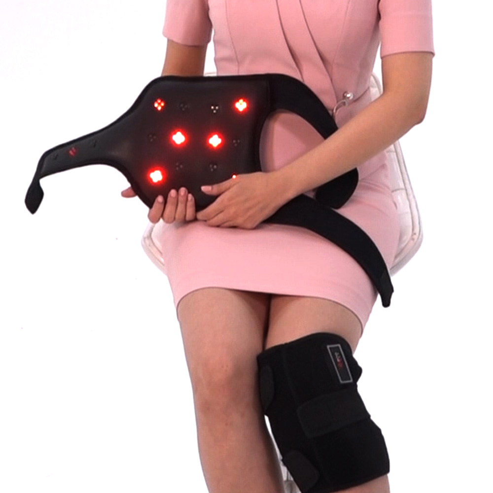 [삼각파장특허] 엠필드 근적외선 무릎 관리기 무선 저출력레이저 근육이완강화 통증 무릎찜질 터널증후군 국내산 188,000원