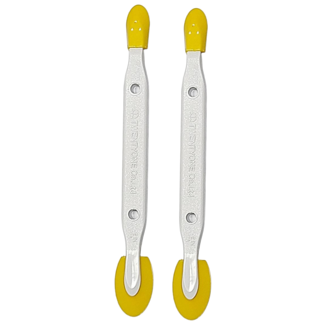 퀵마켓 실리콘 소형 양날 헤라 세트(33사이즈), 2개 9,300원