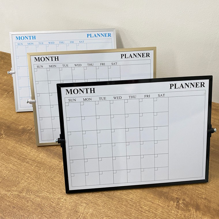 스탠드 양면 화이트보드 백보드판 월별 계획표 스케줄표 월간 세우는 칠판 자석 달력 가정용 미니 보드판 18,700원