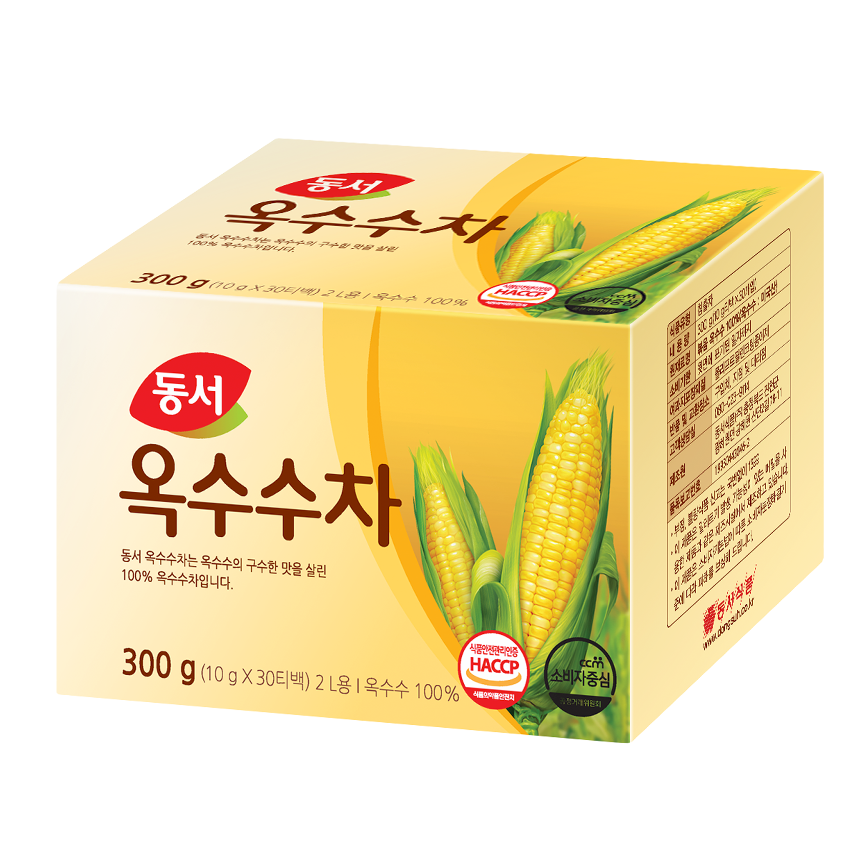 동서 옥수수차 티백 2,800원