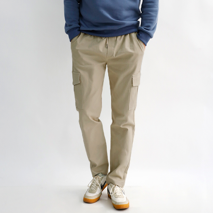 해리슨 남성용 7컬러 밴딩 카고 면 바지 332 22,800원