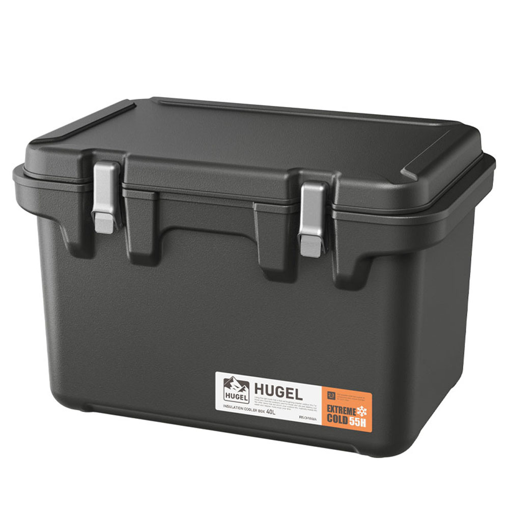 휴겔 진공단열 하드쿨러 아이스박스, 차콜그레이, 40L 196,750원