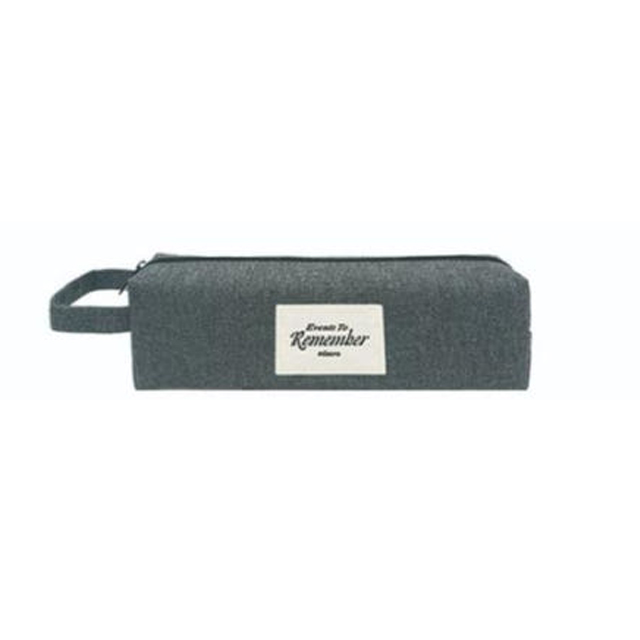 미소로 손잡이 봉제필통, 그레이 5,900원