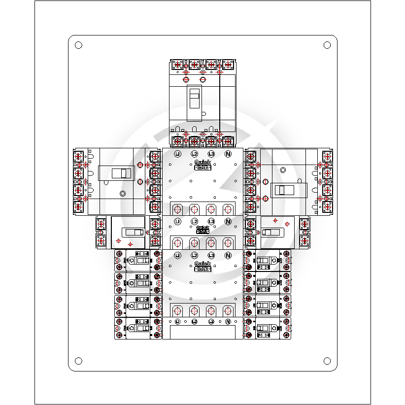 전기 3상 분전반 배전반 전기판넬 DIY제작, 1개 381,900원