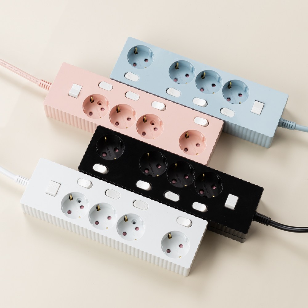 쿠폰19% 파워존 웨이브 멀티탭 개별 절전 과부하차단 4구 멀티콘센트 28,200원