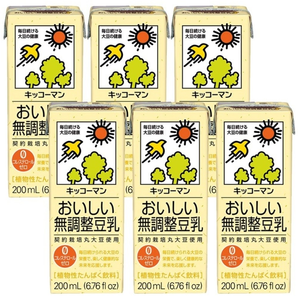 기꼬만 두유 무가당 200ml X 6개, 200ml, 6개 10,900원