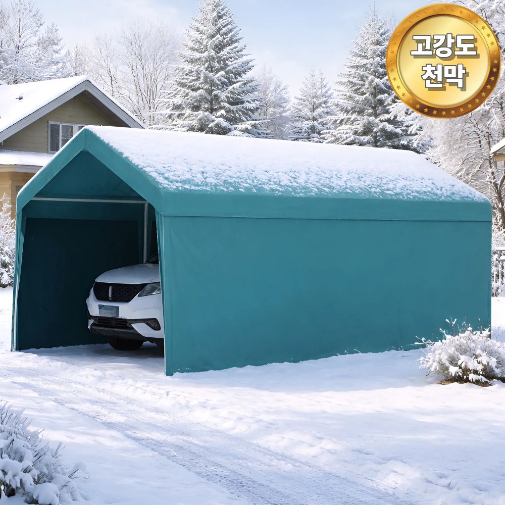 차가드 고강도 주차장 캐노피 전원주택 옥외주차장 조립식 천막, 가림막형 그린 505,000원