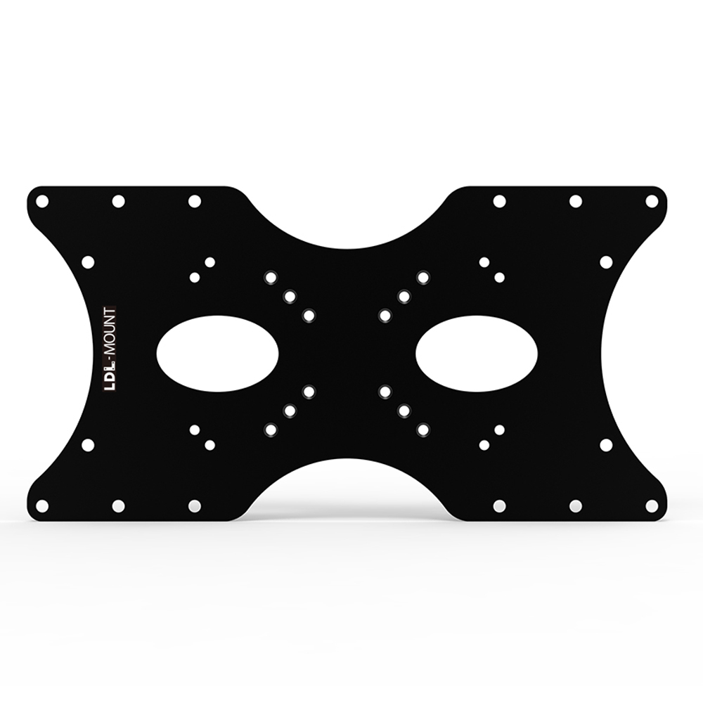 엘디엘마운트 베사 확장판 브라켓 400 x 200 mm, APL-VESA4020, 블랙, 1개 10,300원