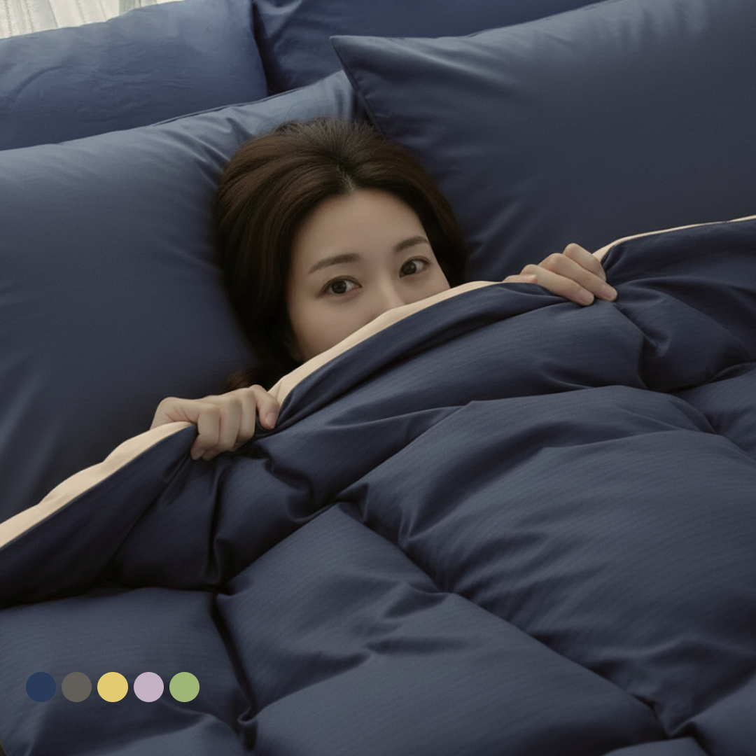 도르리 피치스킨 사계절이불 항균 알러지케어 먼지없는 차렵이불 59,900원