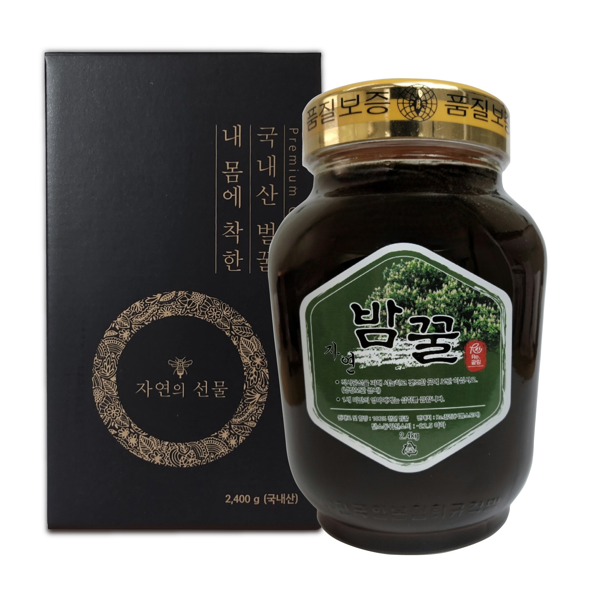 계룡산 100% 자연산 자연 밤꿀 2.4kg 1병, 2.4kg, 1개 74,800원