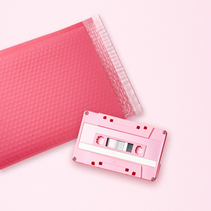 [창조하는 사람들] 무광택배안전봉투 - 파스텔핑크 대용량 박스판매, 1개 73,800원