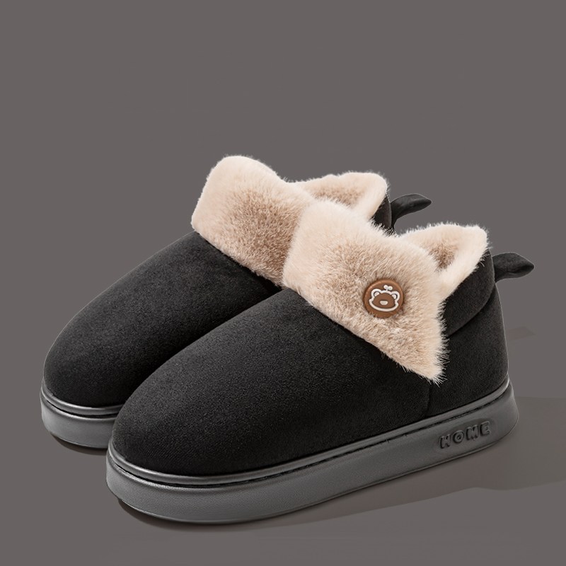 HULULU 여성용 겨울 퍼안감 털 부츠 따뜻한 방한화 11,800원