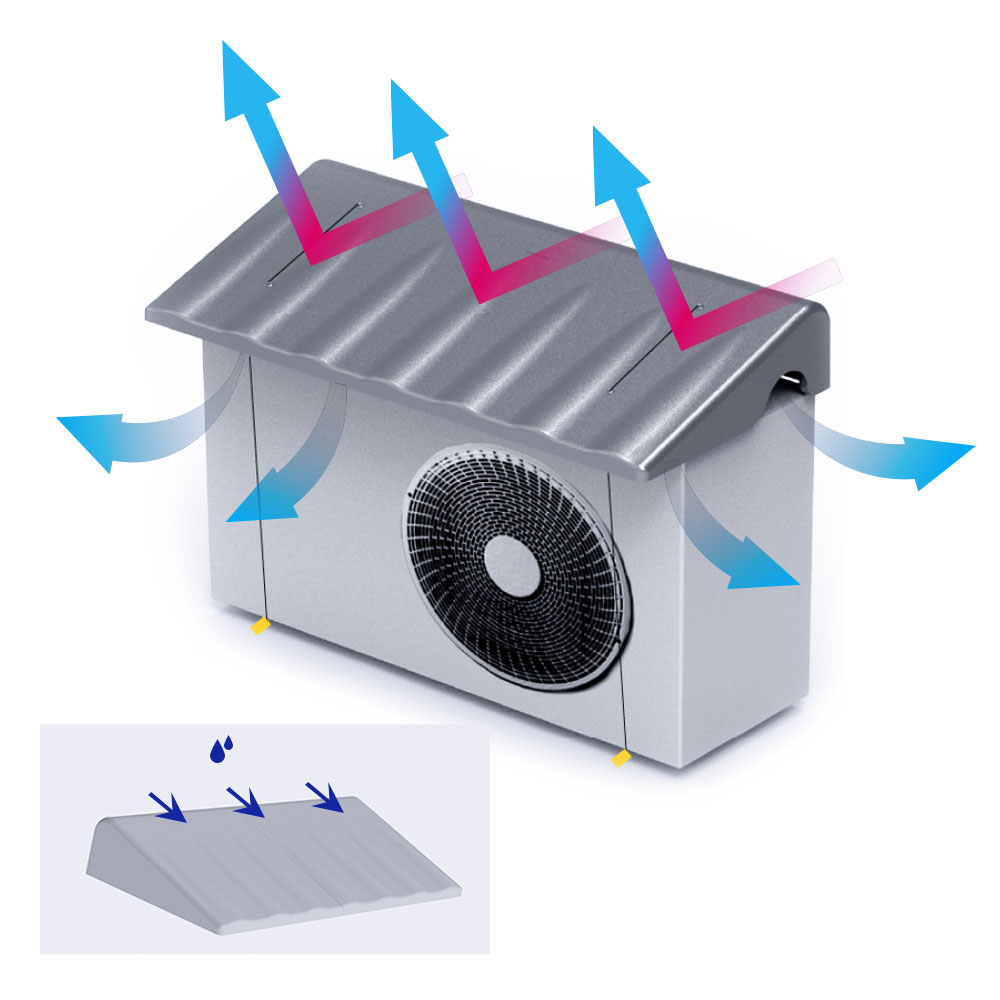 업브레인 신형 3세대 에어콘 실외기 커버 국내산 28,500원