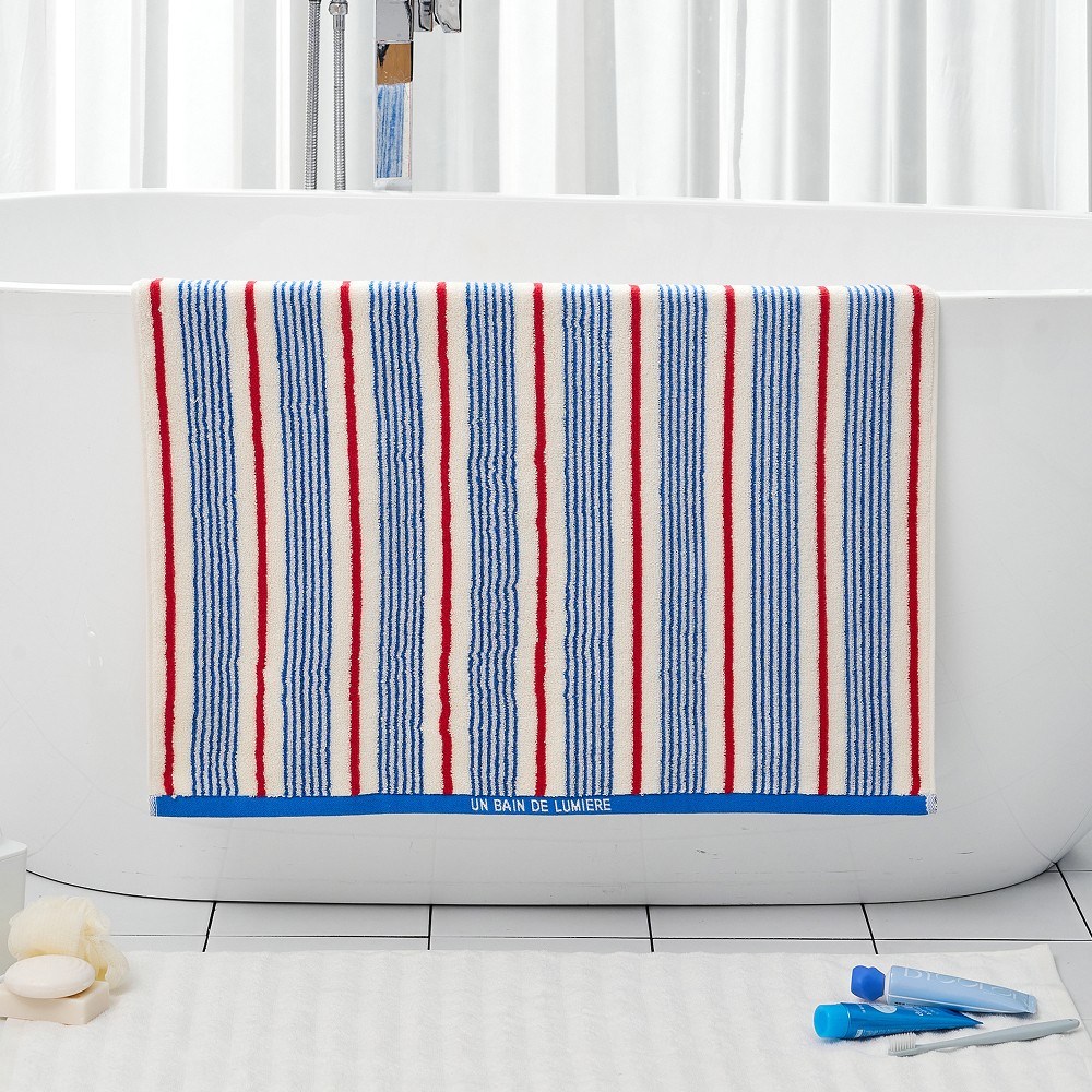 모던하우스 마린 더블 스트라이프 바스타월 460g 30수 코마사 70 x140 cm 21,990원