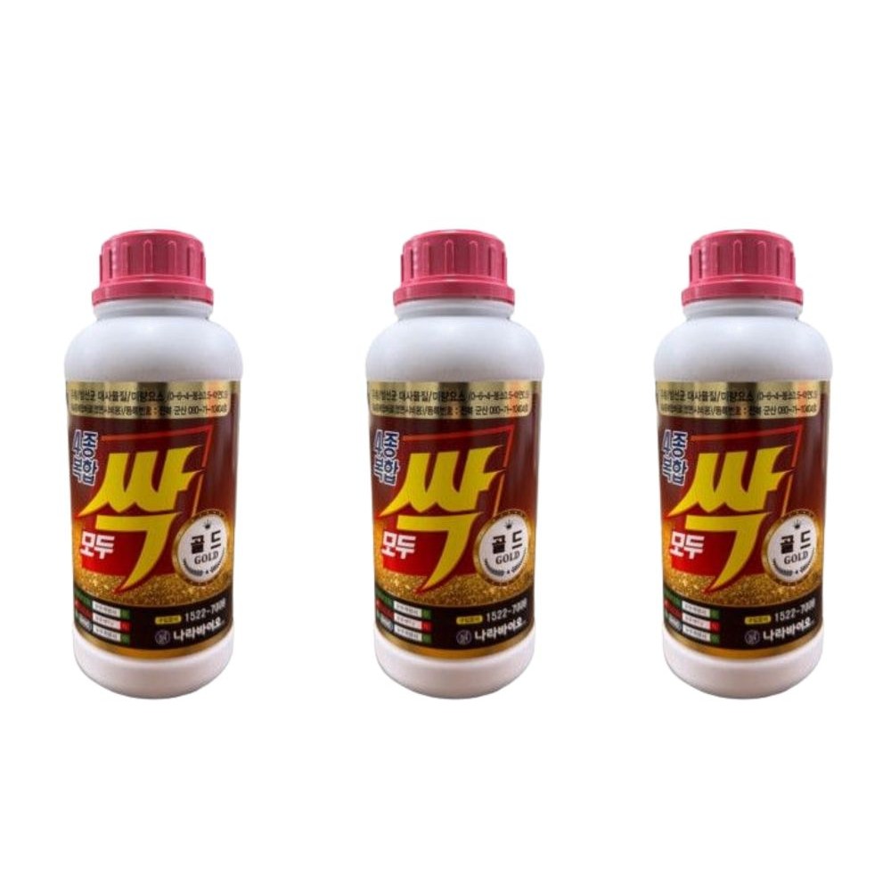 모두싹4종골드 빨강색 유황 칼슘 친환경유기농업자재, 3개, 500g 45,900원