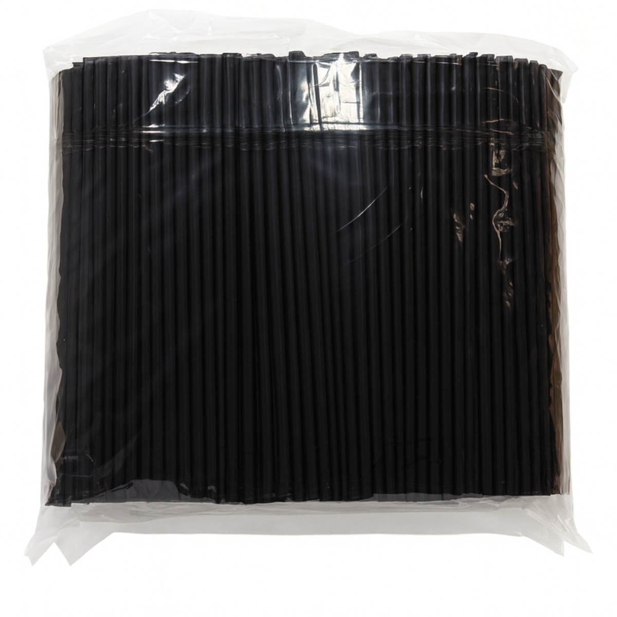 제이디팩 자바라 빨대 7*210mm 검정 벌크포장 500개, 1세트, 500개입 5,500원