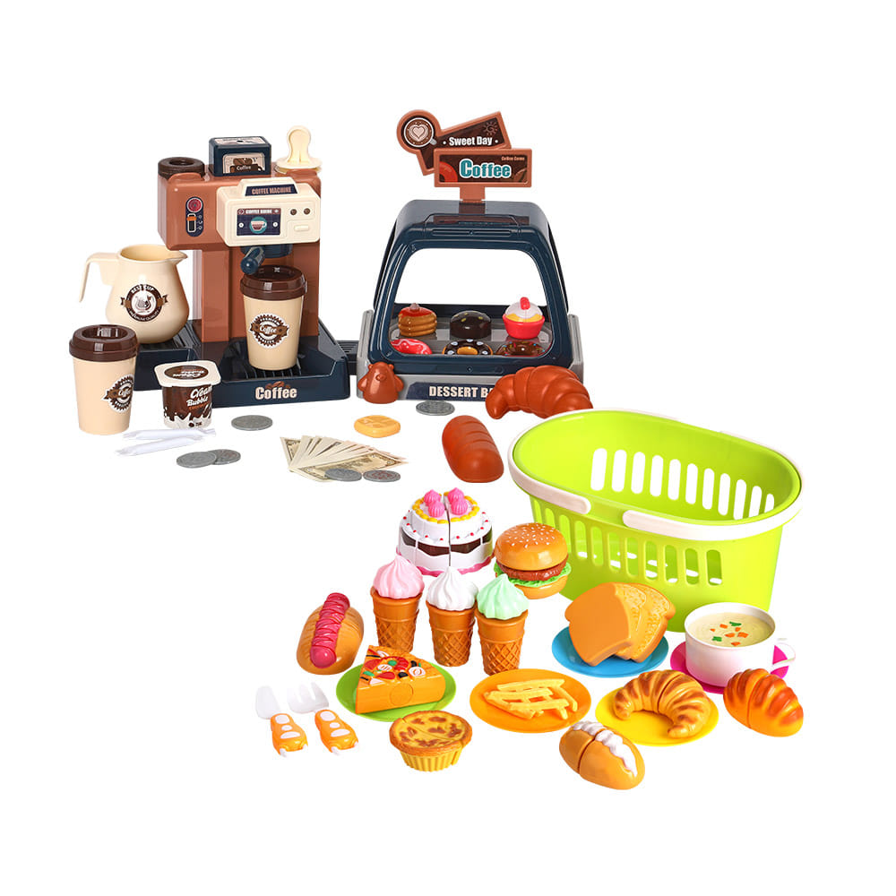 캐스비 플레이 마이홈카페놀이2종(1484set) 스윗홈카페+해피베이커리 59,200원