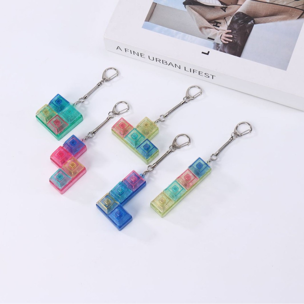 이지몰 딸깍이 키보드 스트레스 해소 미니 장난감 피젯 키링 5개 세트, 1세트, 혼합색상 7,890원