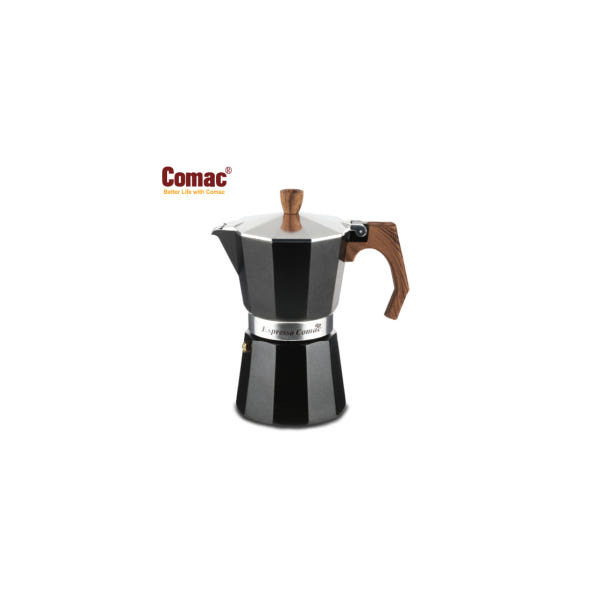 [코맥] 모카포트 (우드피니쉬) 에스프레소 커피메이커 6컵 (E5)[모카포트,모카포트에스프레소,에스프레소커피메이커,모카커피포트,에스프레소포트] 32,600원
