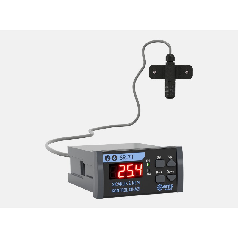 RelayOut 온습도센서 항온항습기 공조설비 판넬형온습도센서 자동제어 접점출력 SR-711 165,490원