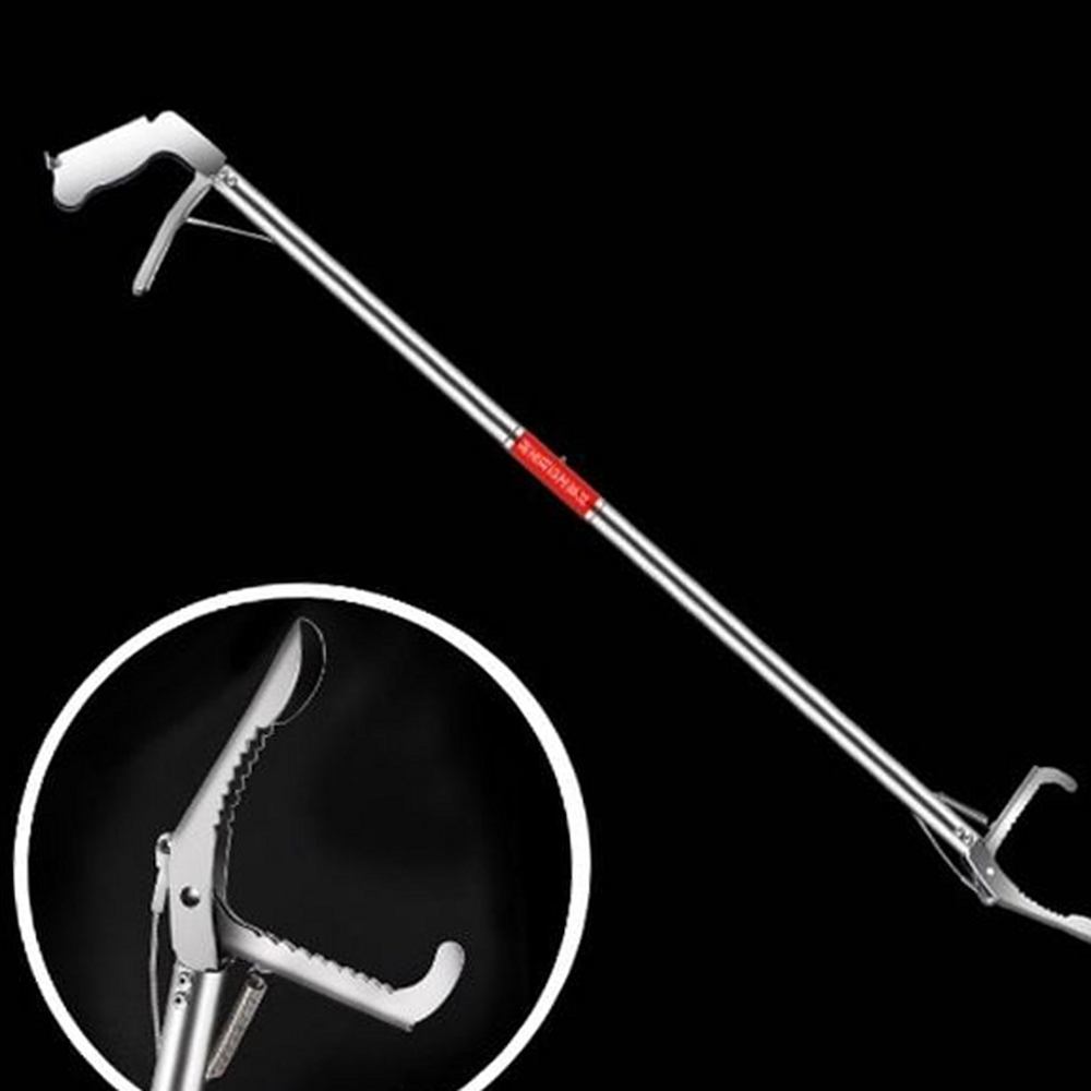 JU 이동이 편한 접이식 뱀 장어 악어집게 다용도 150cm 스텐 만능 집게 21,800원