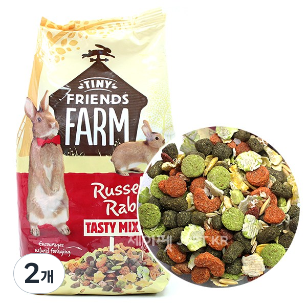 제이펫 슈프림펫 러셀 래빗 테이스티믹스 토끼사료 16,520원