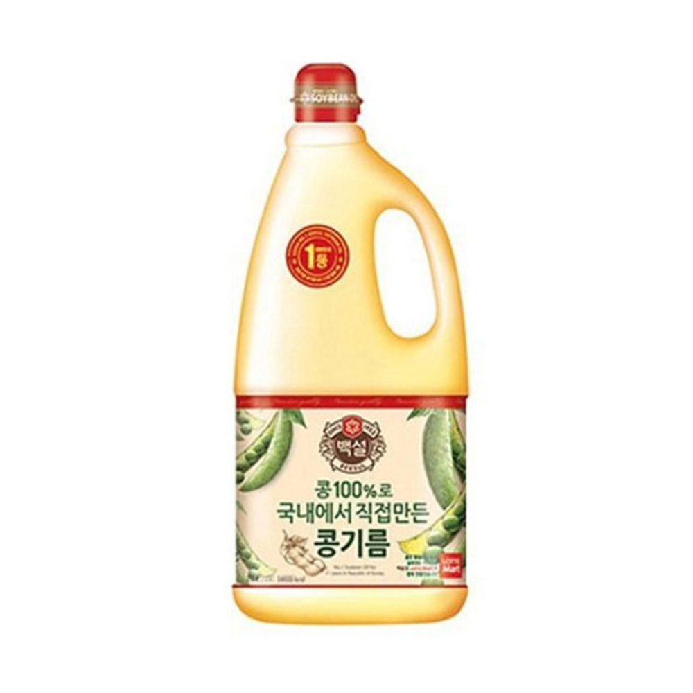 (무)백설 대두유(실온 1.8LX10개, 1.8L 8,200원